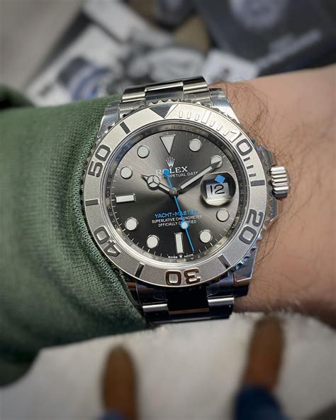 rhodium yachtmaster rolex|rolex yacht master 40 126622.